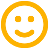 Emoji smile icon